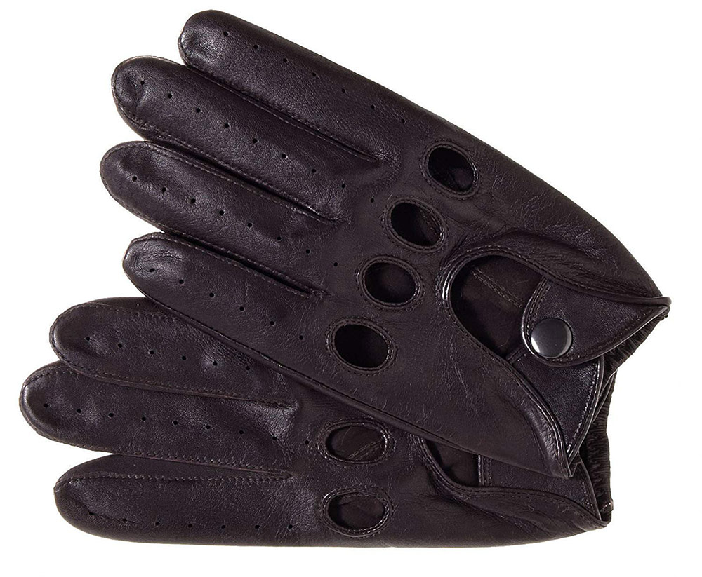 Pratt and Hart Traditional Leather Driving Gloves
